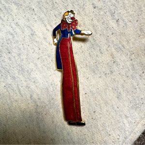 1920s Clown Enamel Pin‎